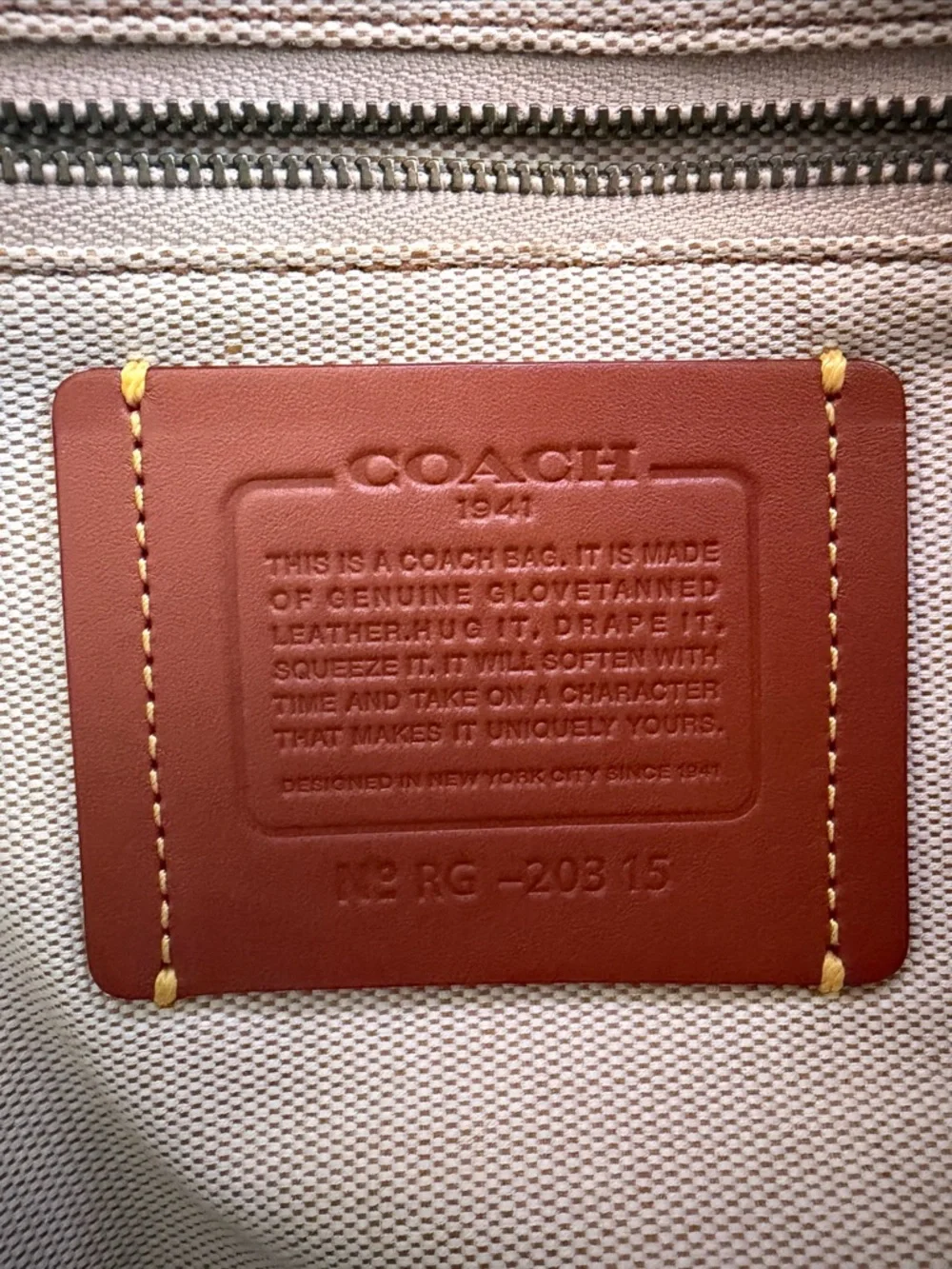 Coach Rogue Pebble Leather Multihandle